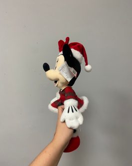 MINNIE COM VESTIDO XADREZ 36 CM